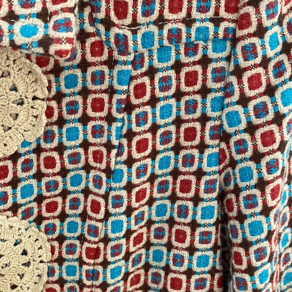 Kenzie Girl Retro Boho Fall Coat Size S/P - Picture 15 of 15